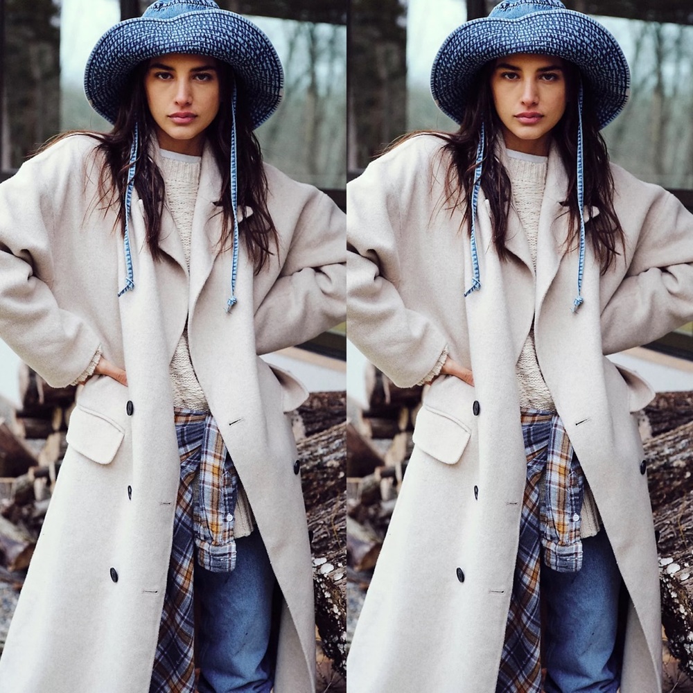 Free People Adore You Wool Coat